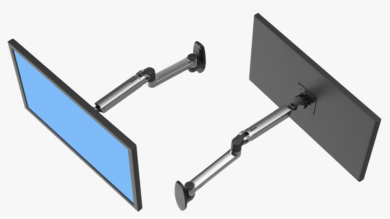 Mount Monitor Arm Ergotron LX 3D model