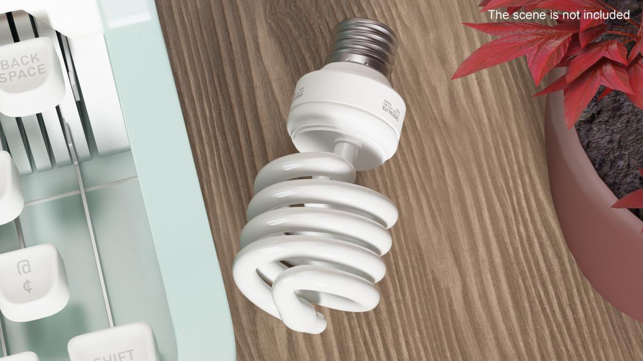 3D Twist Fluorescent Light Bulb(1)