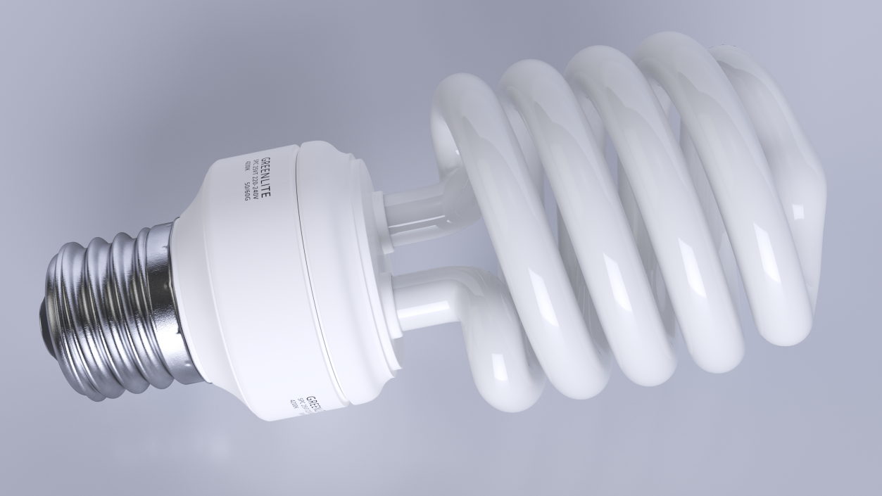 3D Twist Fluorescent Light Bulb(1)