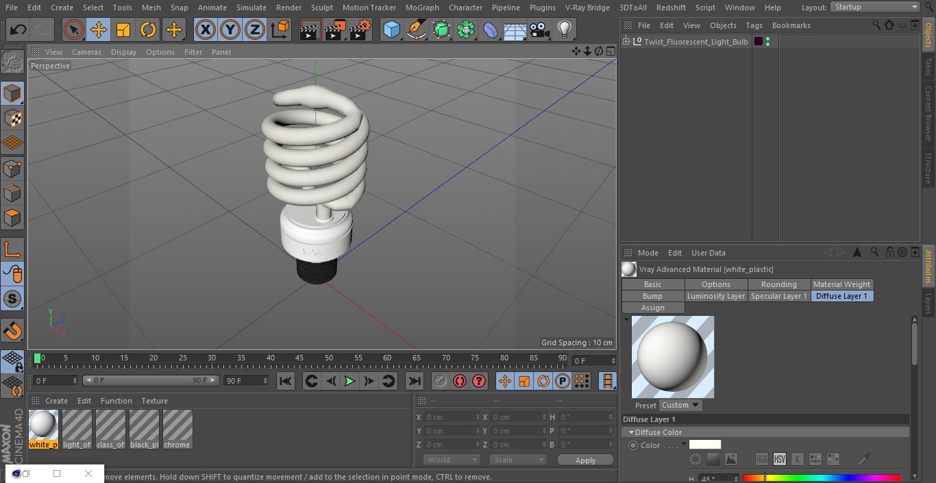 3D Twist Fluorescent Light Bulb(1)