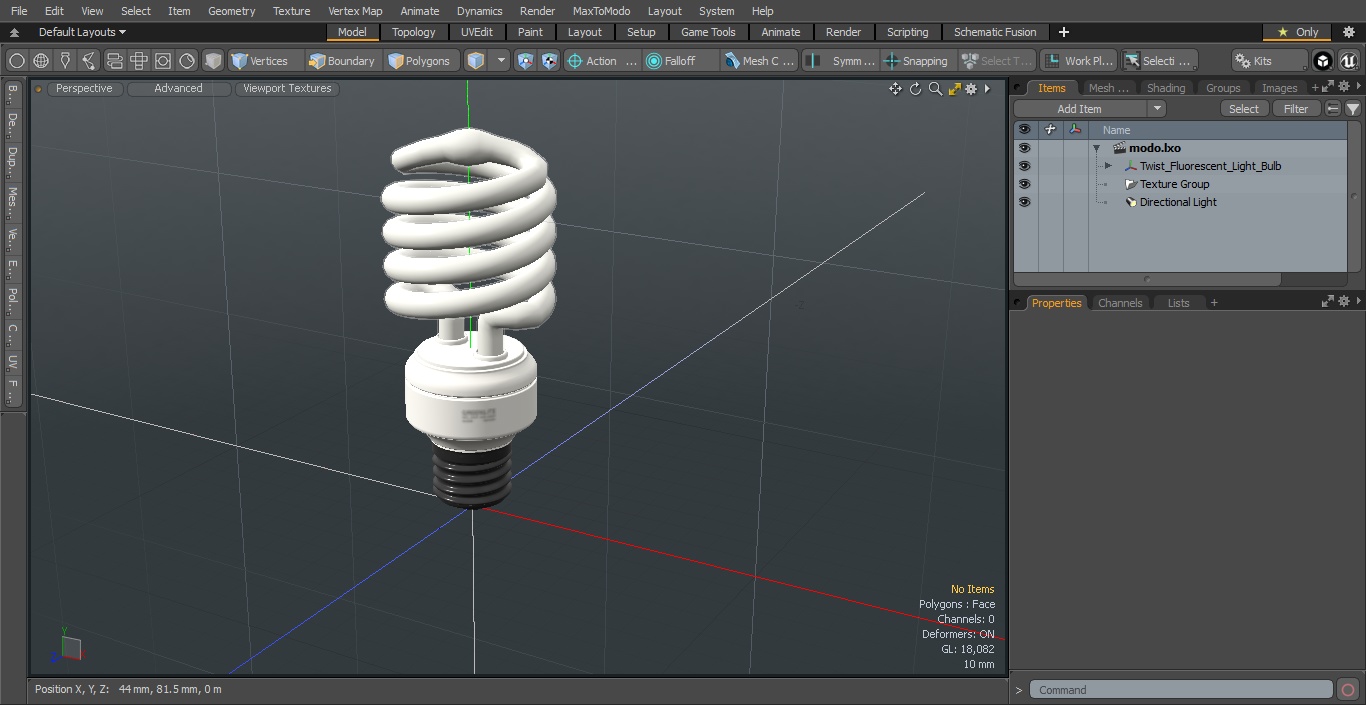 3D Twist Fluorescent Light Bulb(1)