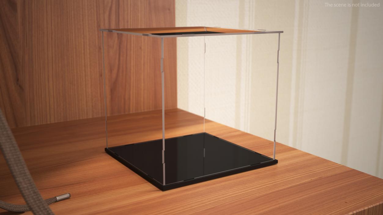 Display Case for Collectibles 3D model