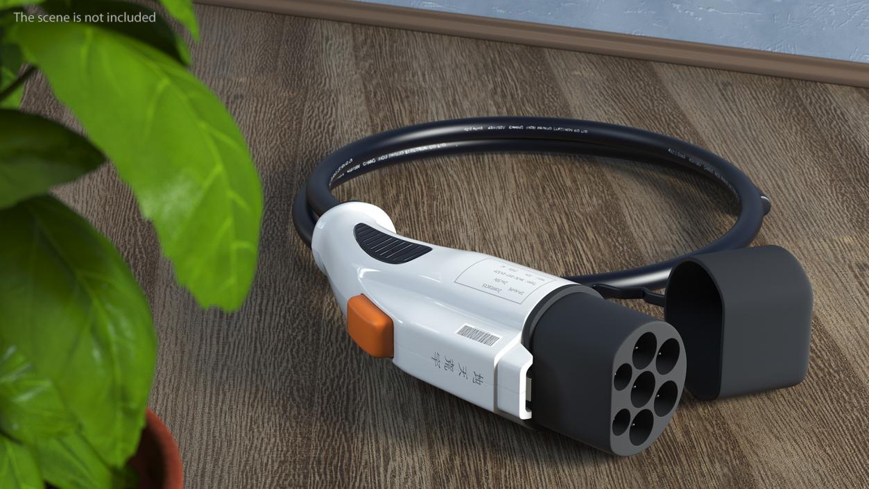 GBT 20234 AC EV Charging Connector 3D model