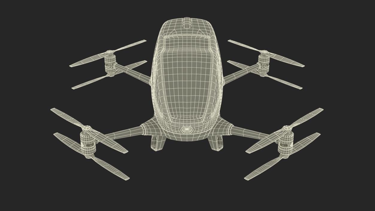 Drone Port with Drones 3D