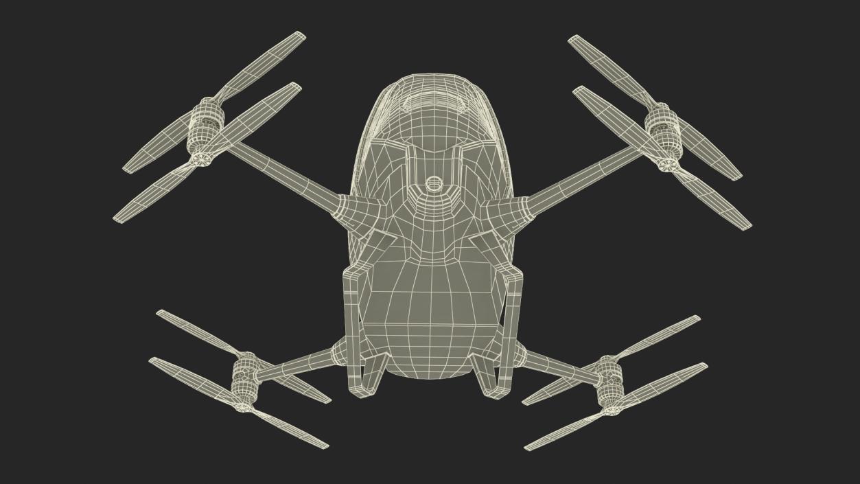 Drone Port with Drones 3D