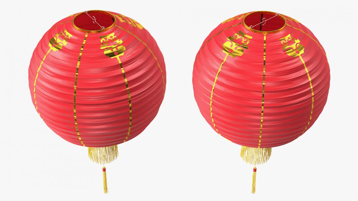 3D Decorative Paper Lanterns Collection