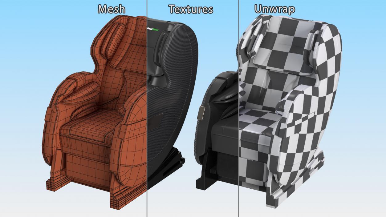 Real Relax Massage Chair 3D model