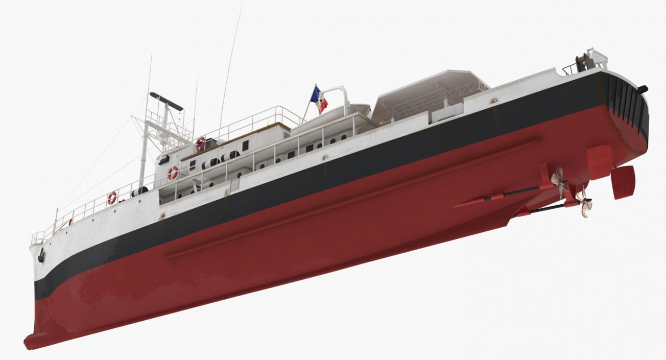 3D Research Vessel Calypso model