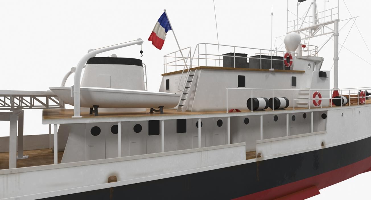 3D Research Vessel Calypso model