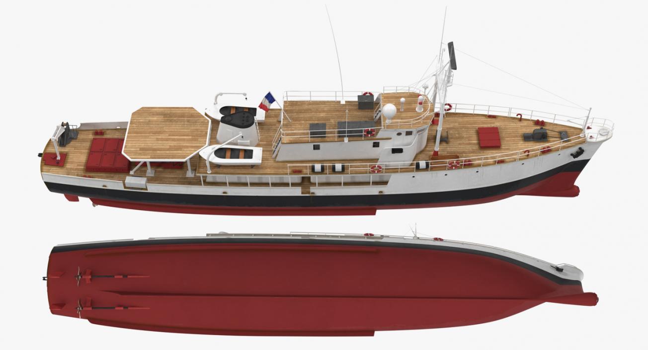 3D Research Vessel Calypso model