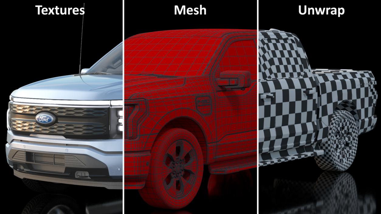 3D Ford F-150 Lightning Light