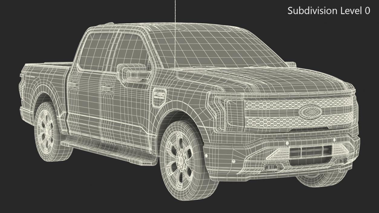 3D Ford F-150 Lightning Light