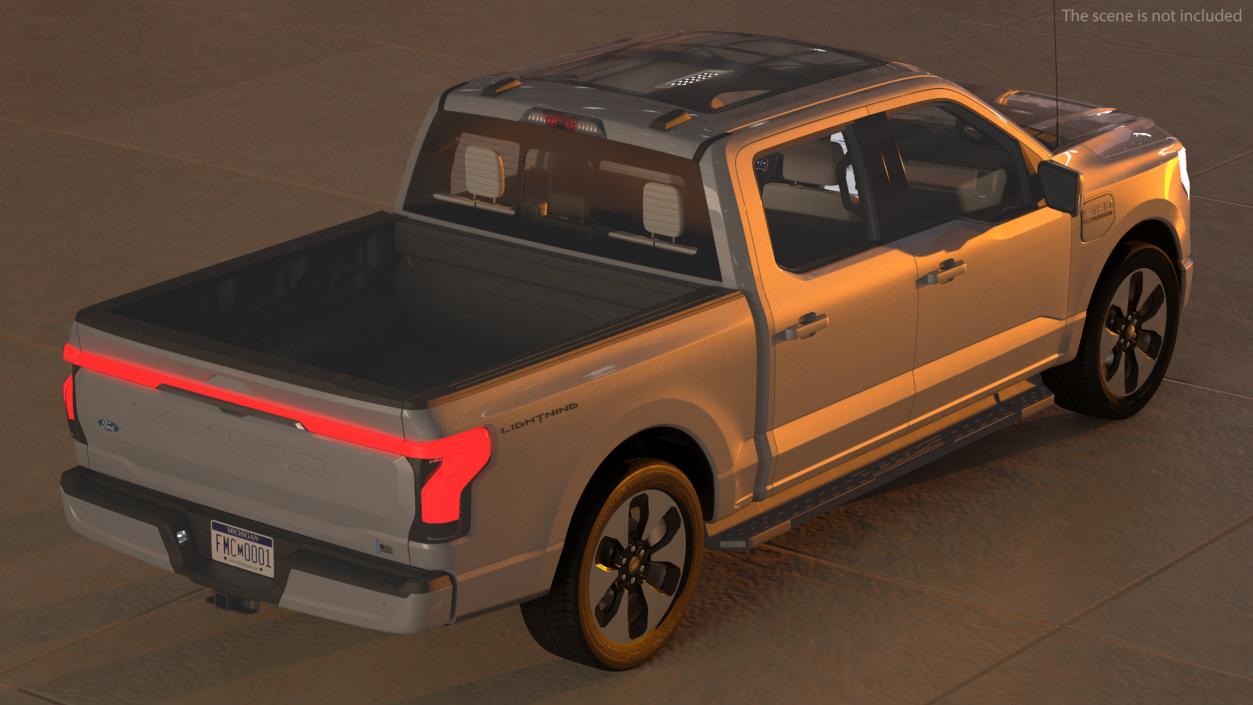 3D Ford F-150 Lightning Light