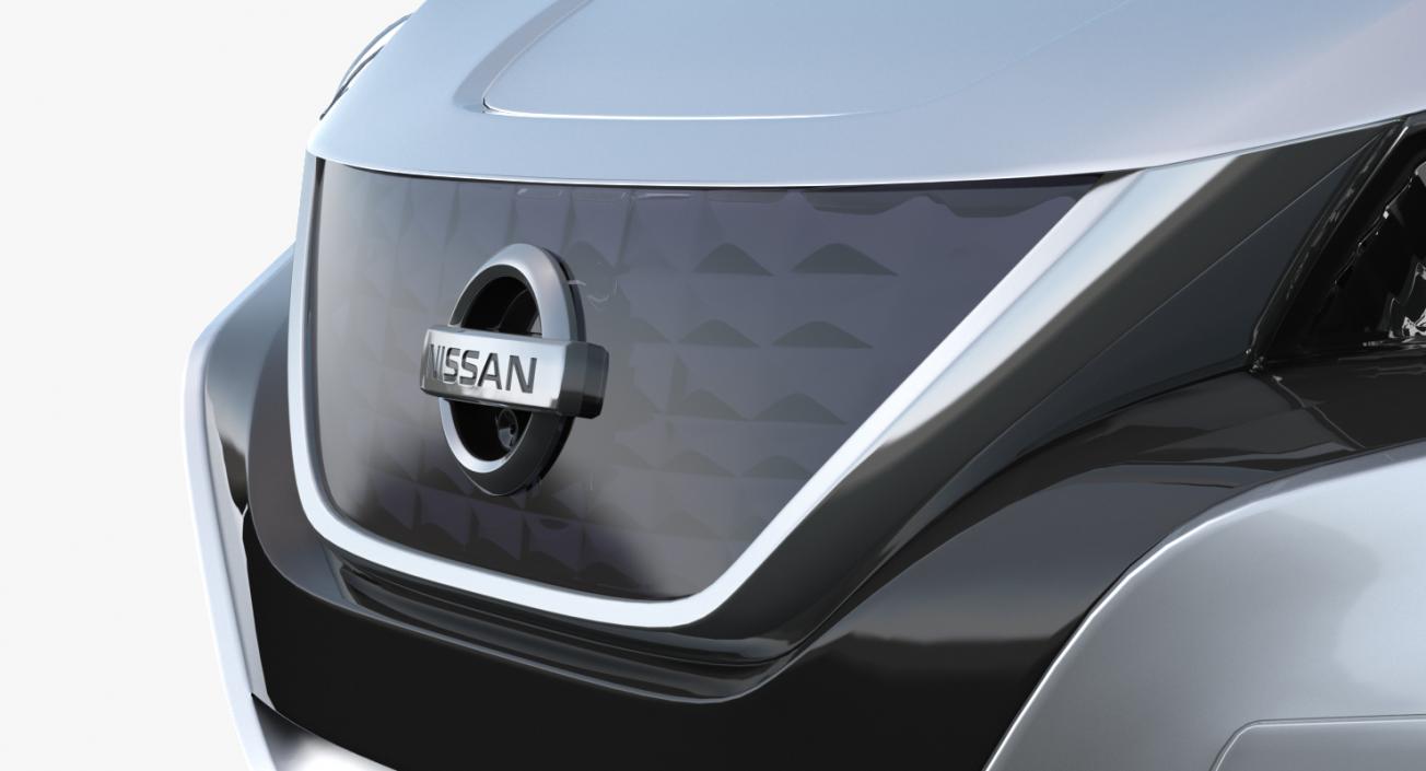 Nissan Leaf 2019 Simple Interior 3D