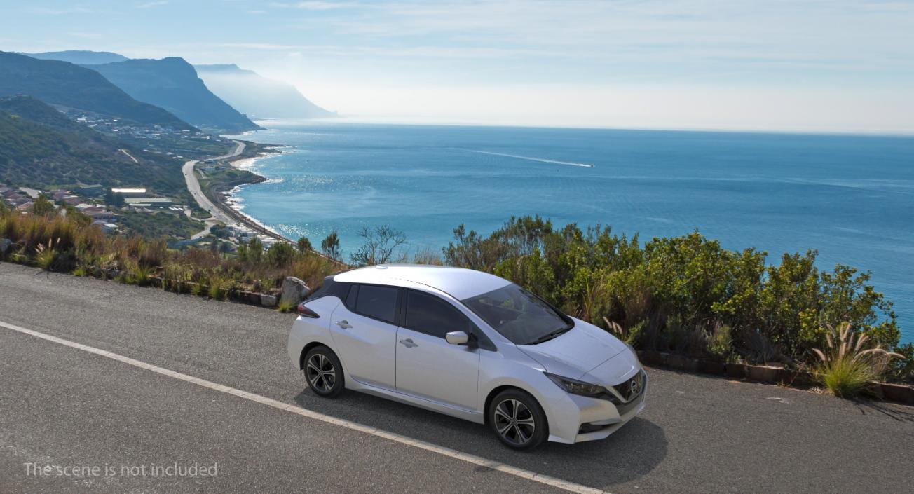 Nissan Leaf 2019 Simple Interior 3D