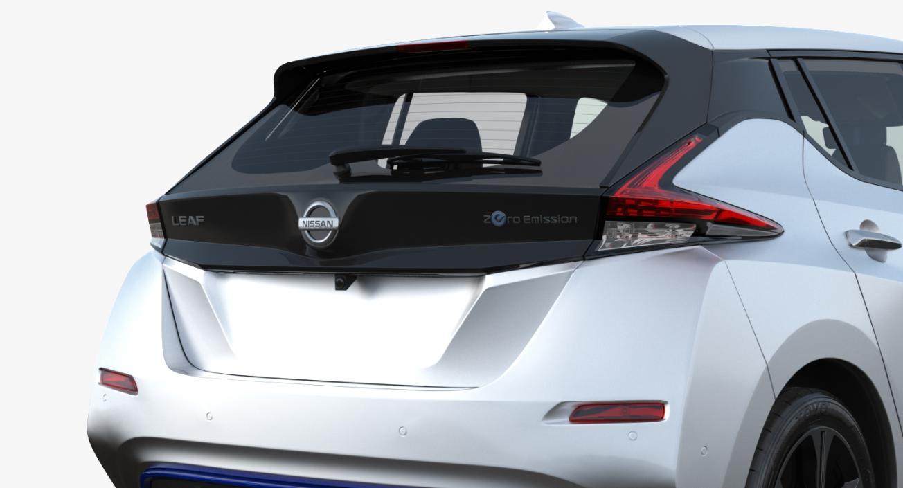 Nissan Leaf 2019 Simple Interior 3D