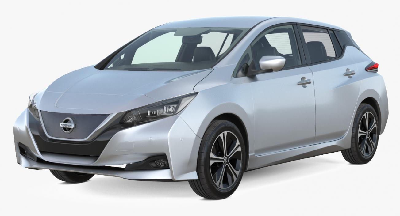 Nissan Leaf 2019 Simple Interior 3D