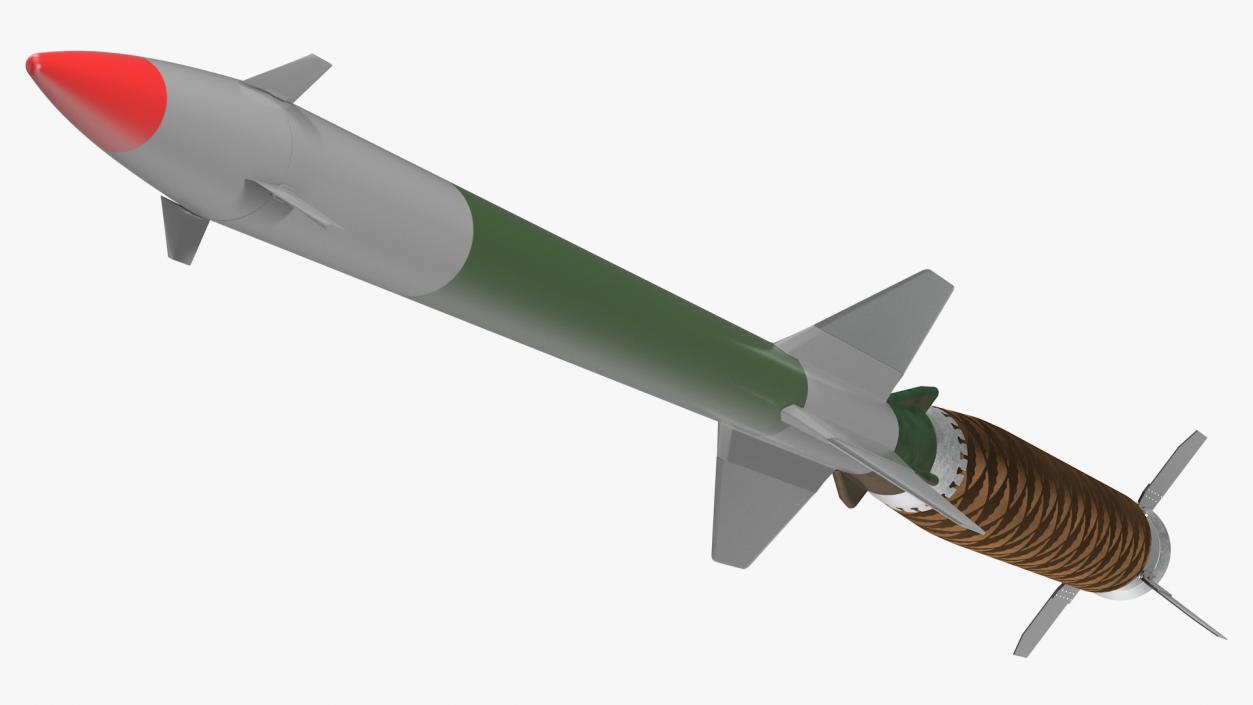 3D model Surface to Air Missile Generic