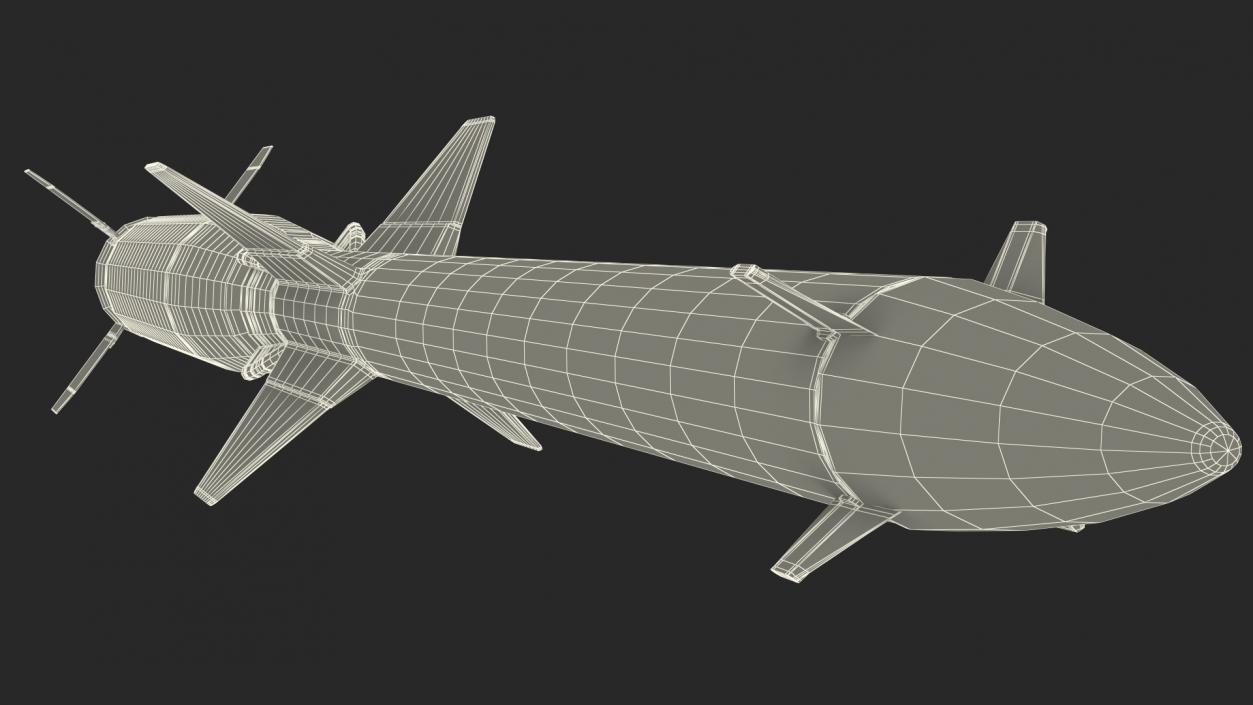 3D model Surface to Air Missile Generic