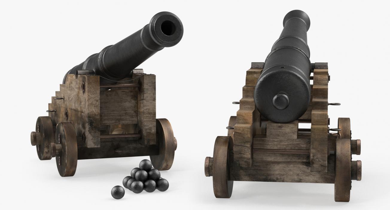 3D model Pirate Weapons 3D Models Collection