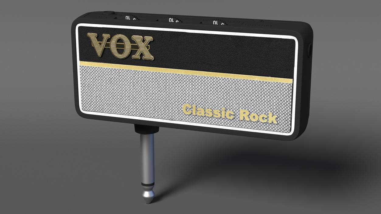 3D model Mini Headphone Amp VOX Classic Rock