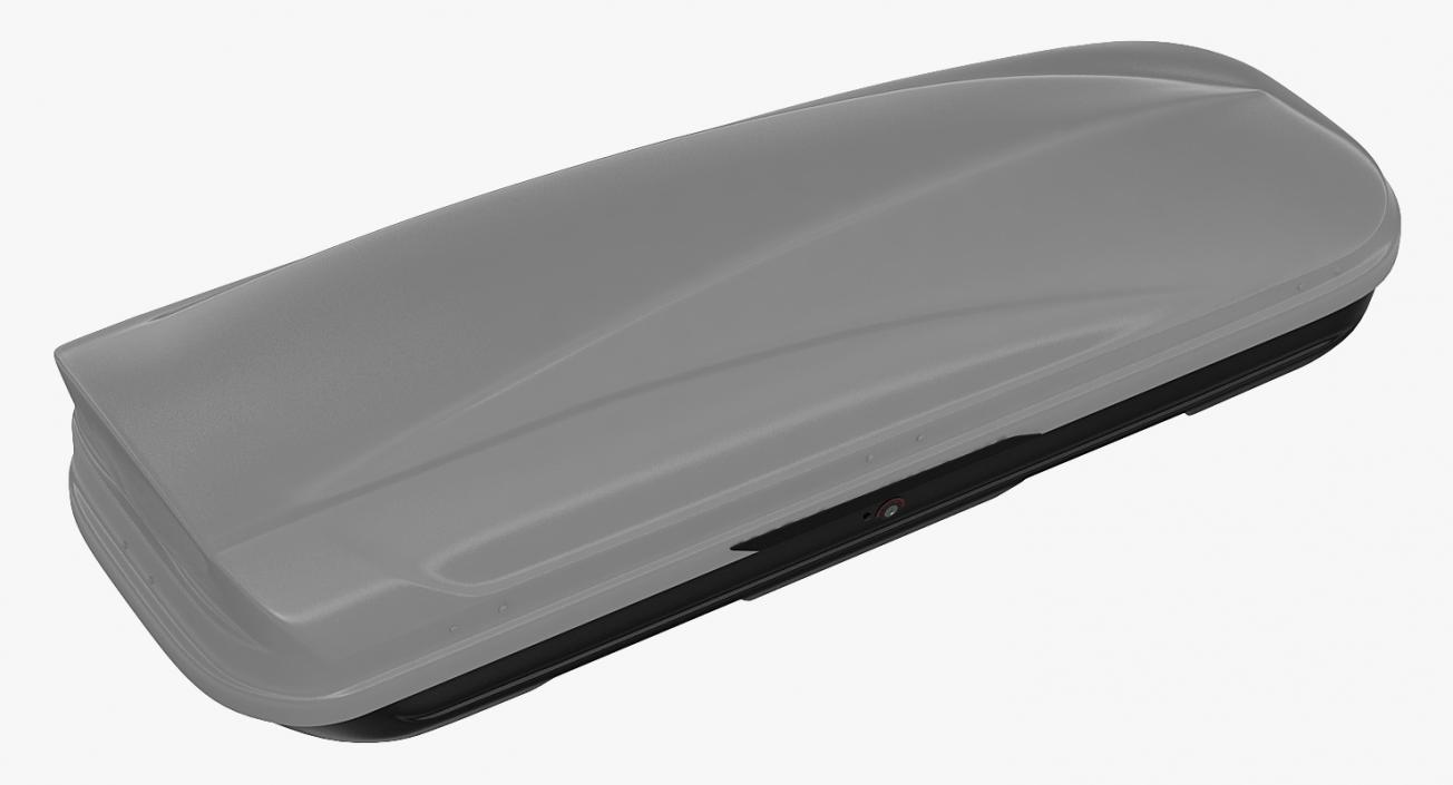 3D model Hatchback with RoofBox Generic