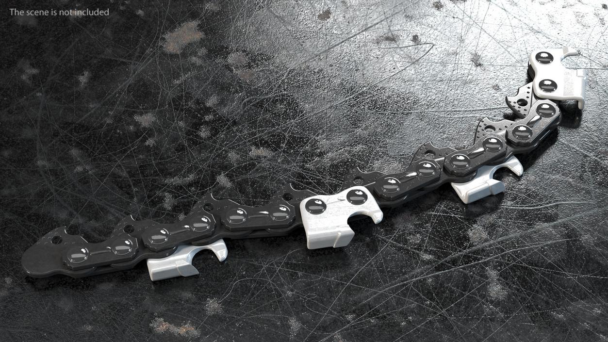 Segment Black Chain for Chainsaw 3D