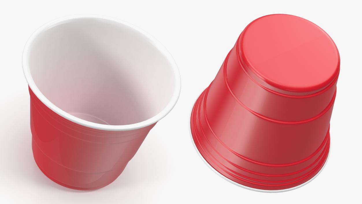 3D Reusable Plastic Shooter Cup model