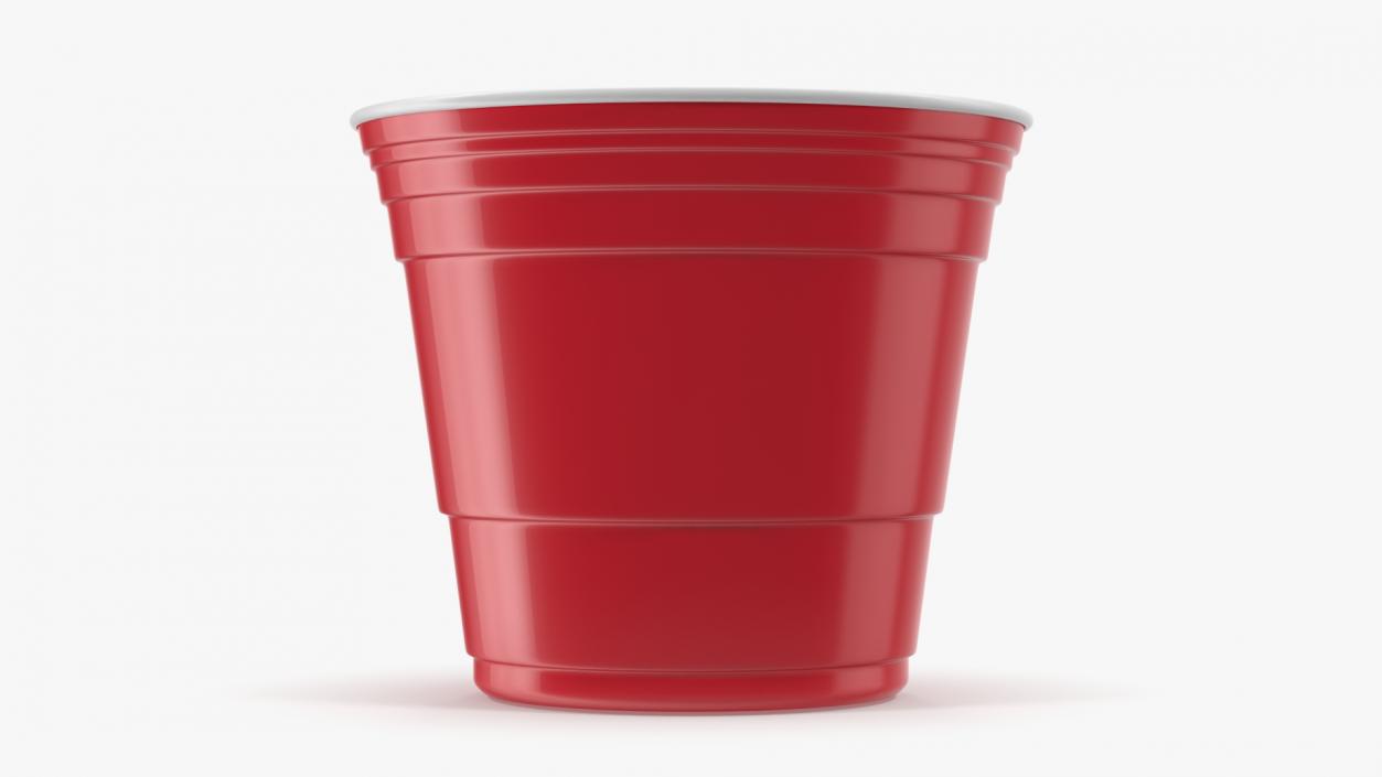 3D Reusable Plastic Shooter Cup model