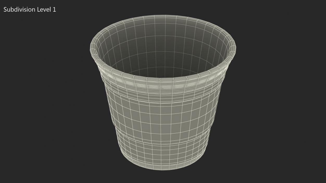 3D Reusable Plastic Shooter Cup model