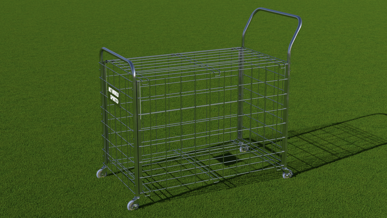 Metal Sports Ball Basket 3D model