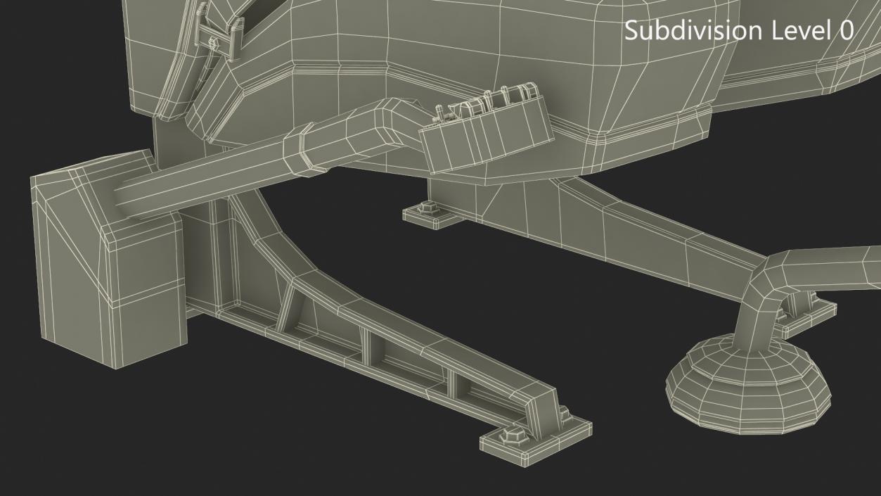 Private Helicopter Pilot Seat 3D model