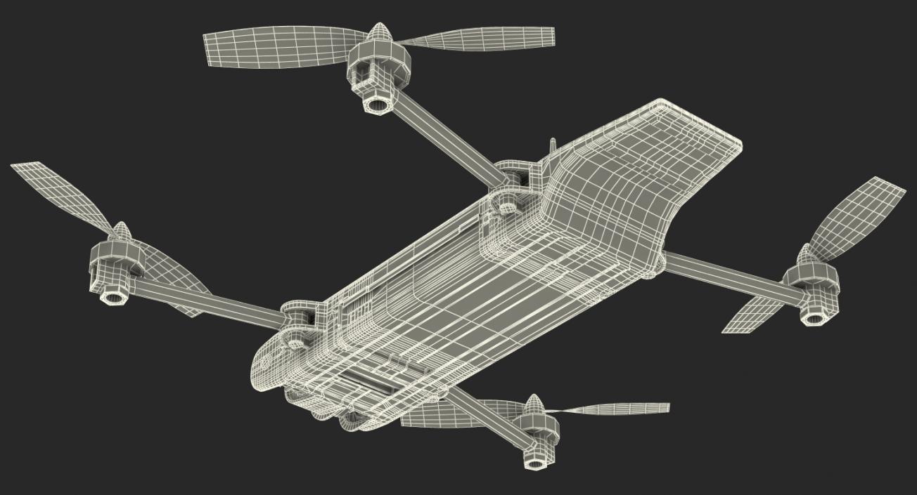 3D Tactical Quadrotor Stealthy Unmanned Aircraft Snipe