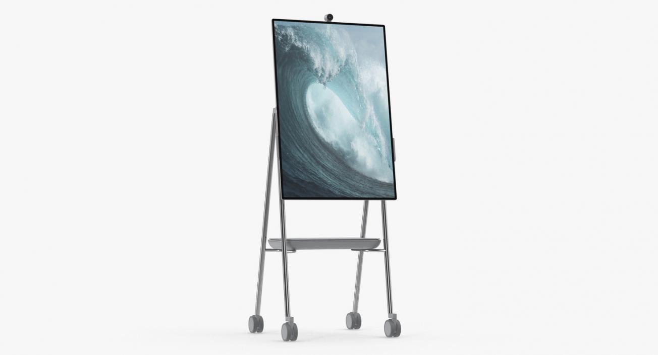 3D Microsoft Interactive Whiteboard Surface Hub 2