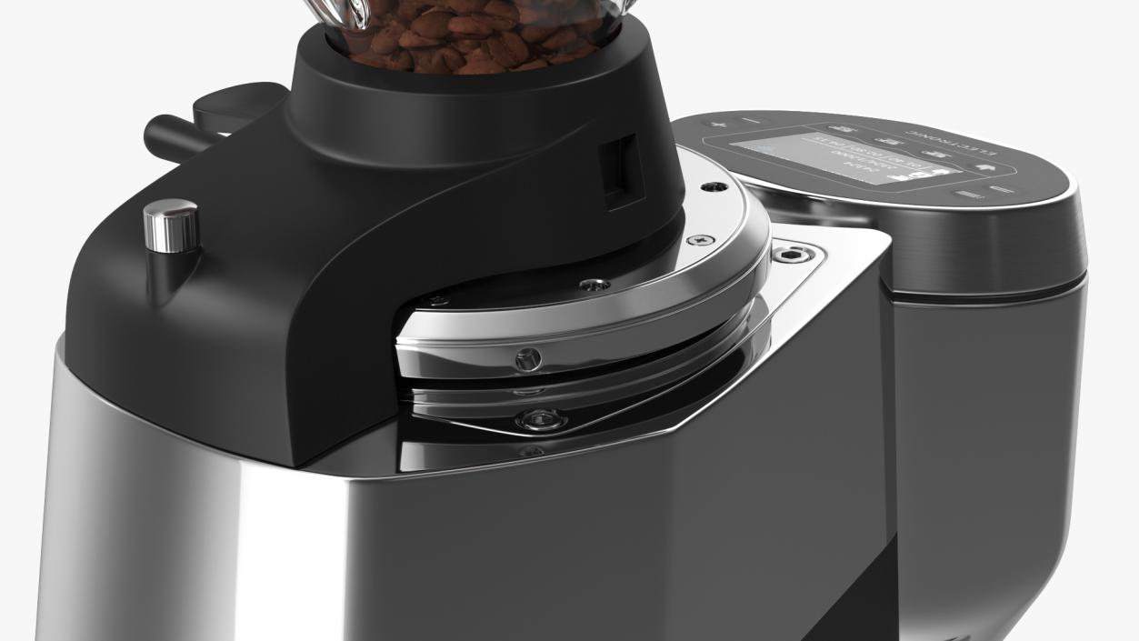 3D Mazzer Robur S Electronic Grinder with Coffee Beans