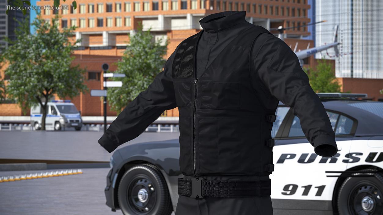 Tactical Bomber Jacket 3D