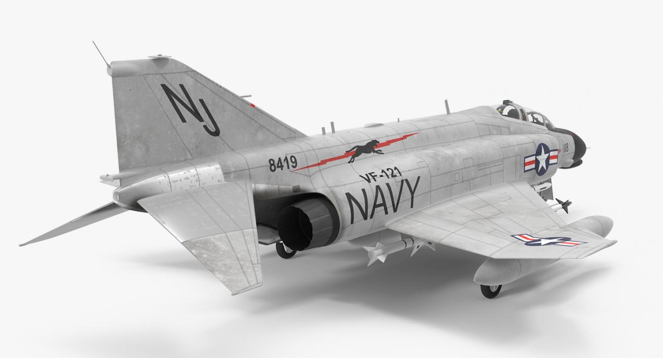 F-4 Phantom II US Navy 3D