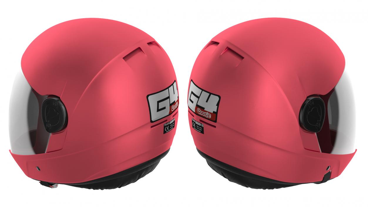 3D model Cookie G4 Skydiving Helmet Red