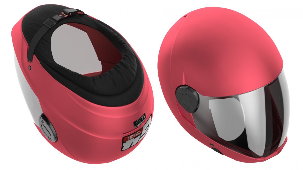 3D model Cookie G4 Skydiving Helmet Red