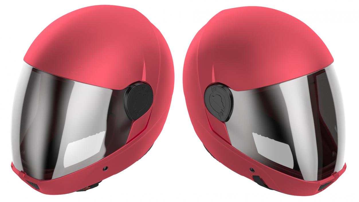 3D model Cookie G4 Skydiving Helmet Red