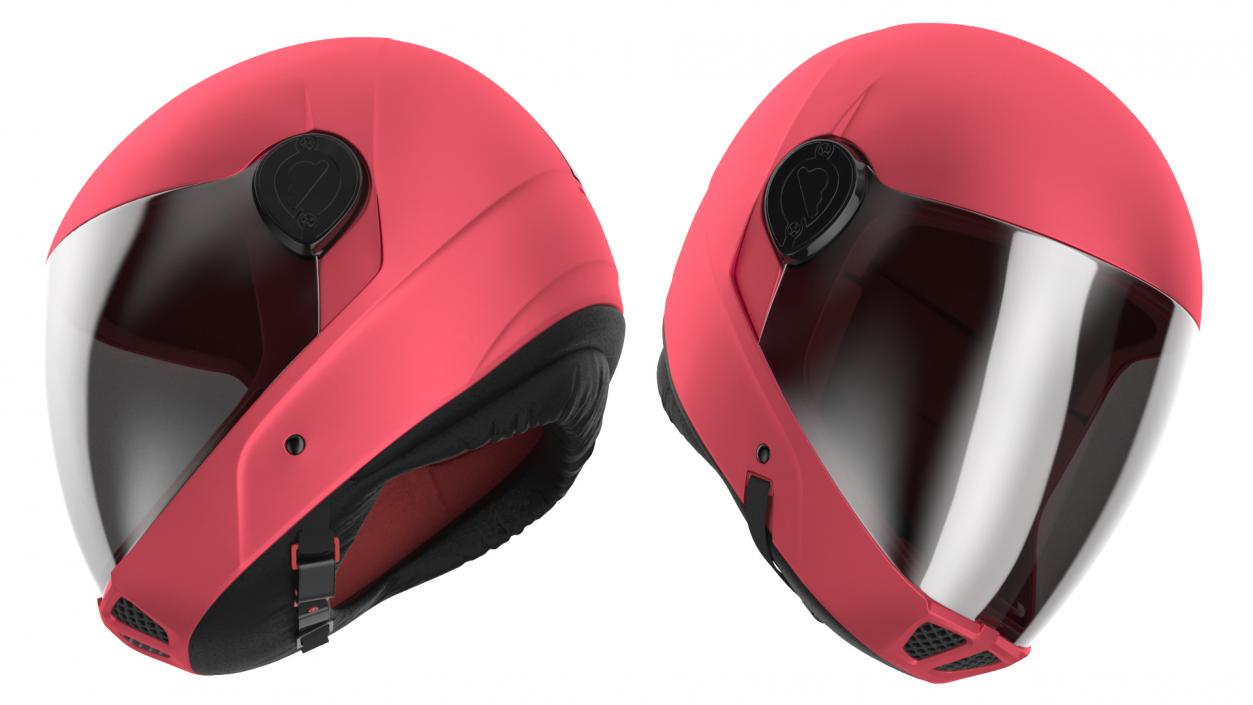 3D model Cookie G4 Skydiving Helmet Red