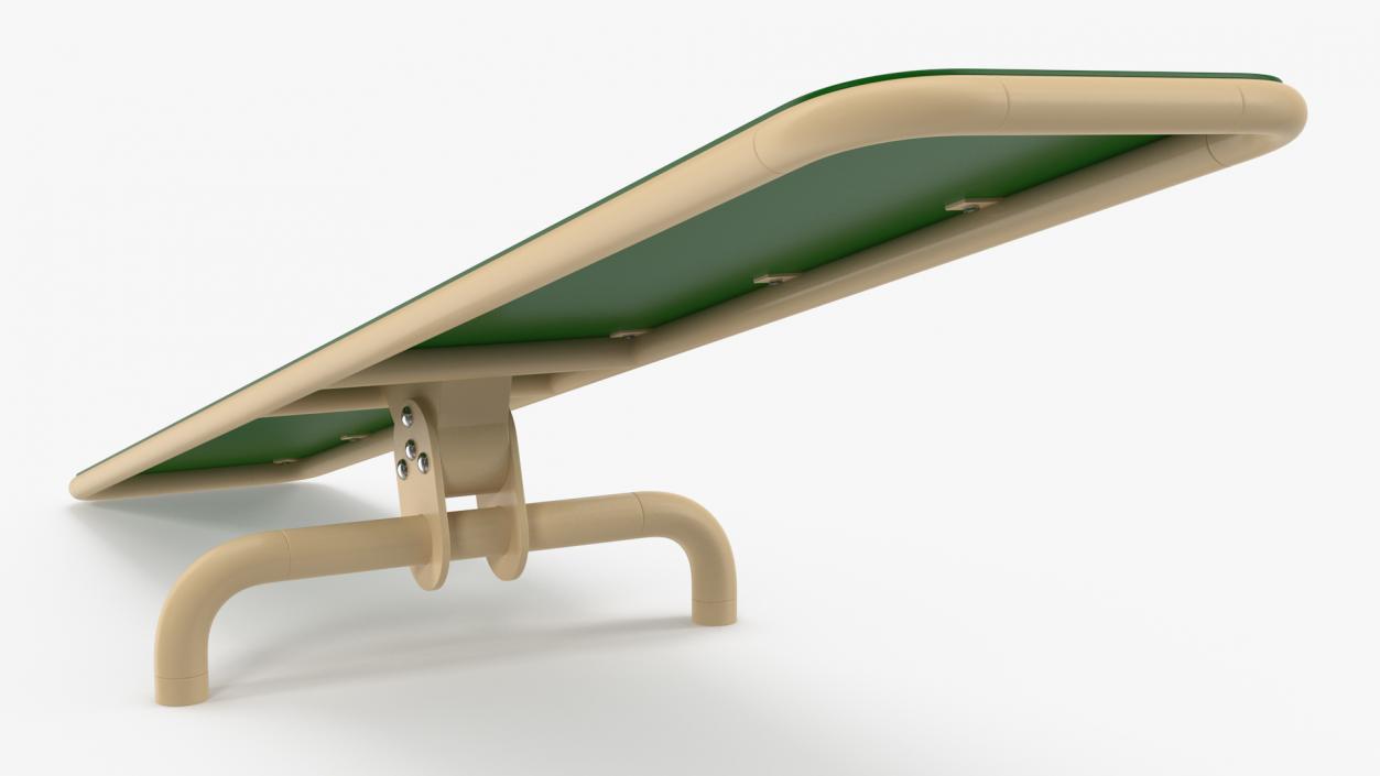 3D Dog Park Teeter Totter Green model