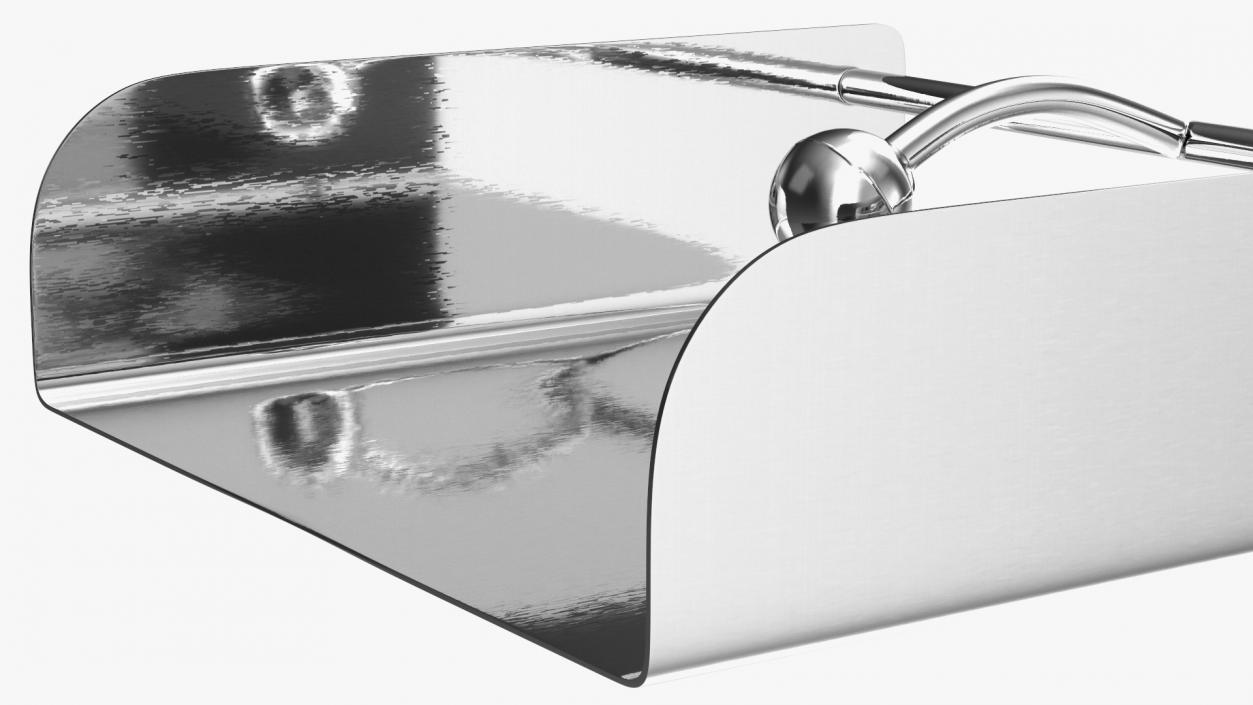 3D model Napkin Holder Stainless Steel Empty