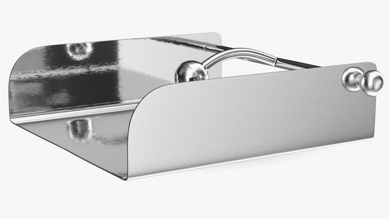 3D model Napkin Holder Stainless Steel Empty