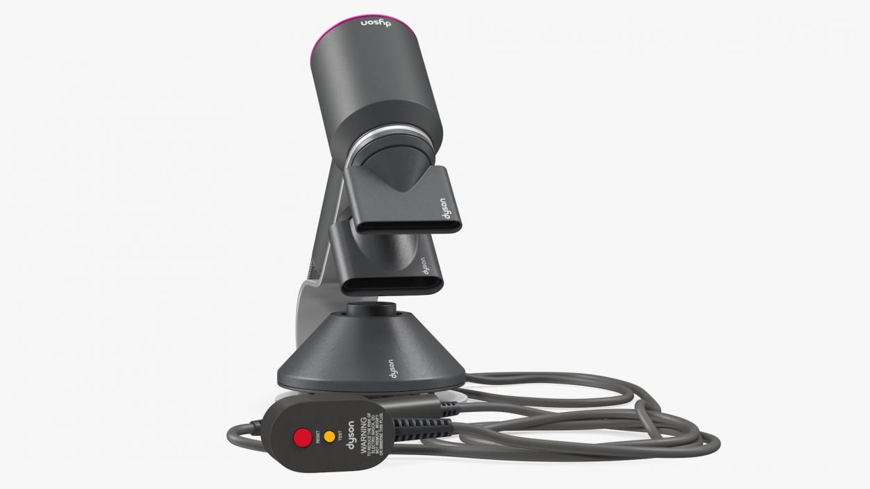 3D Dyson Supersonic Hair Dryer with Stand Fuchsia