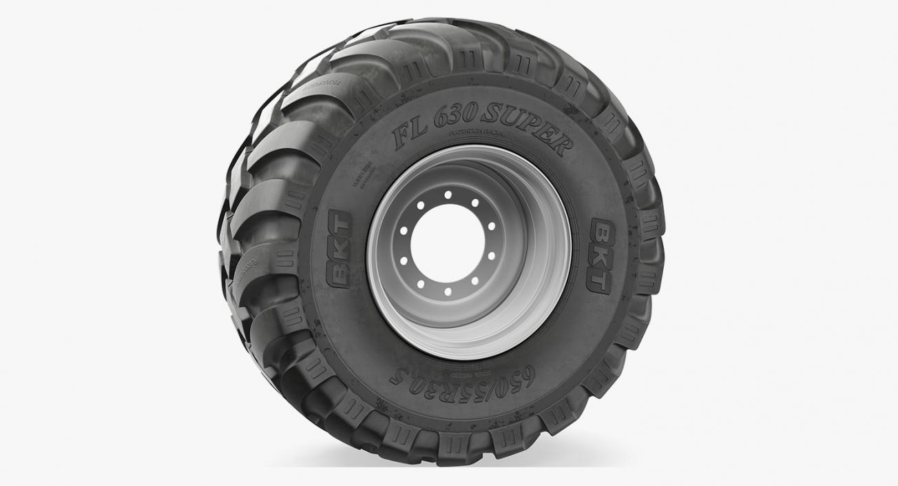 BKT FL630 Tire 3D model