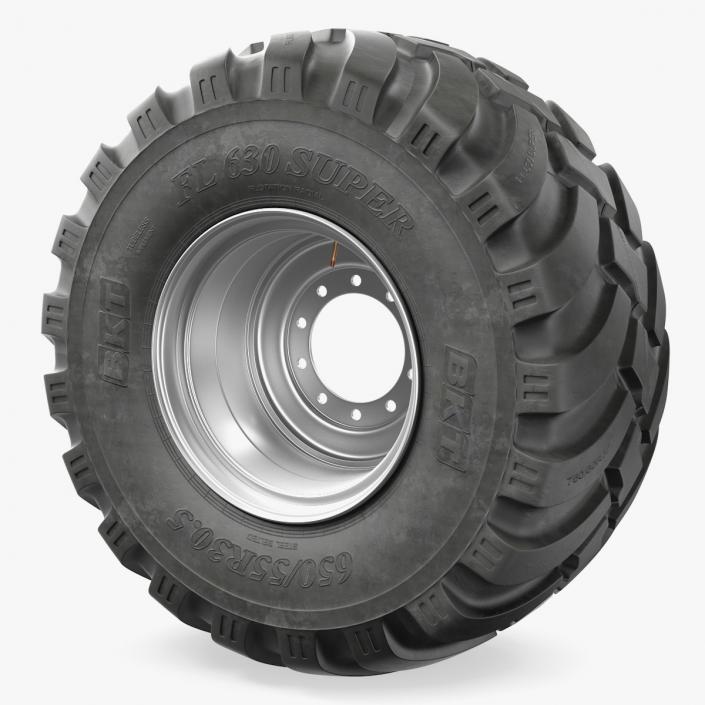 BKT FL630 Tire 3D model