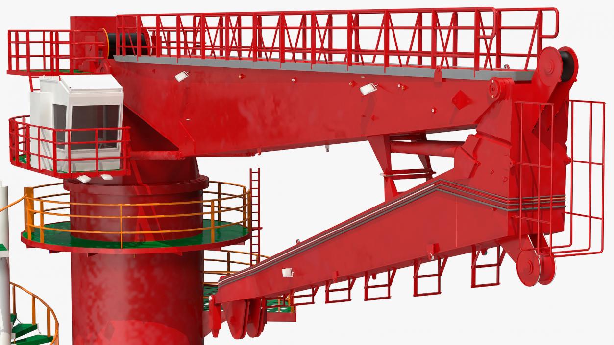 3D model Hydraulic Crane