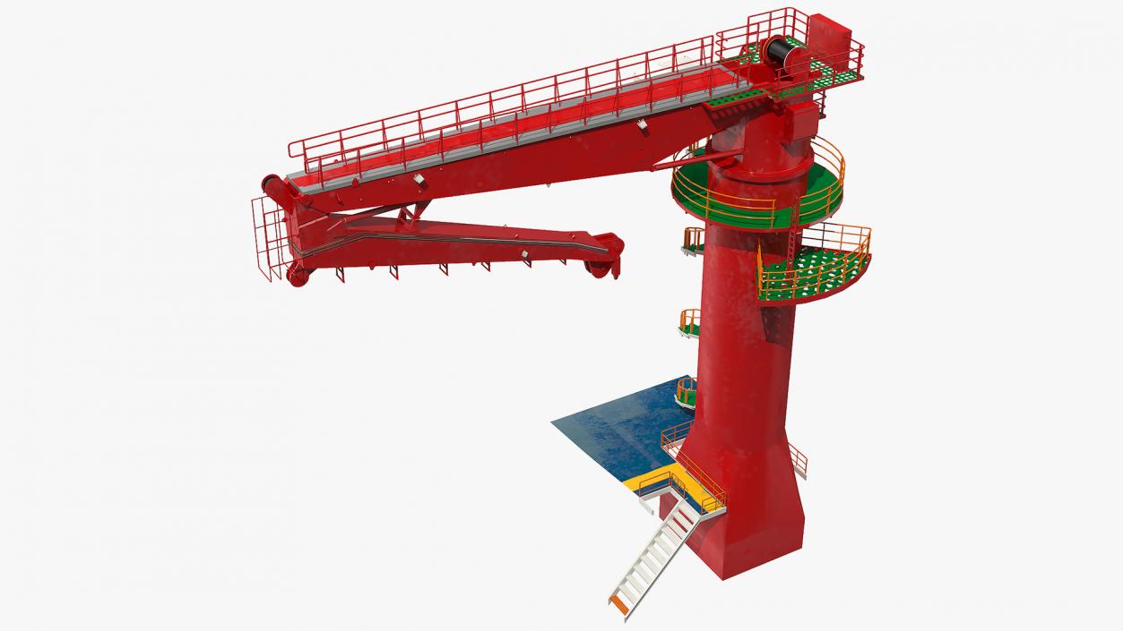 3D model Hydraulic Crane