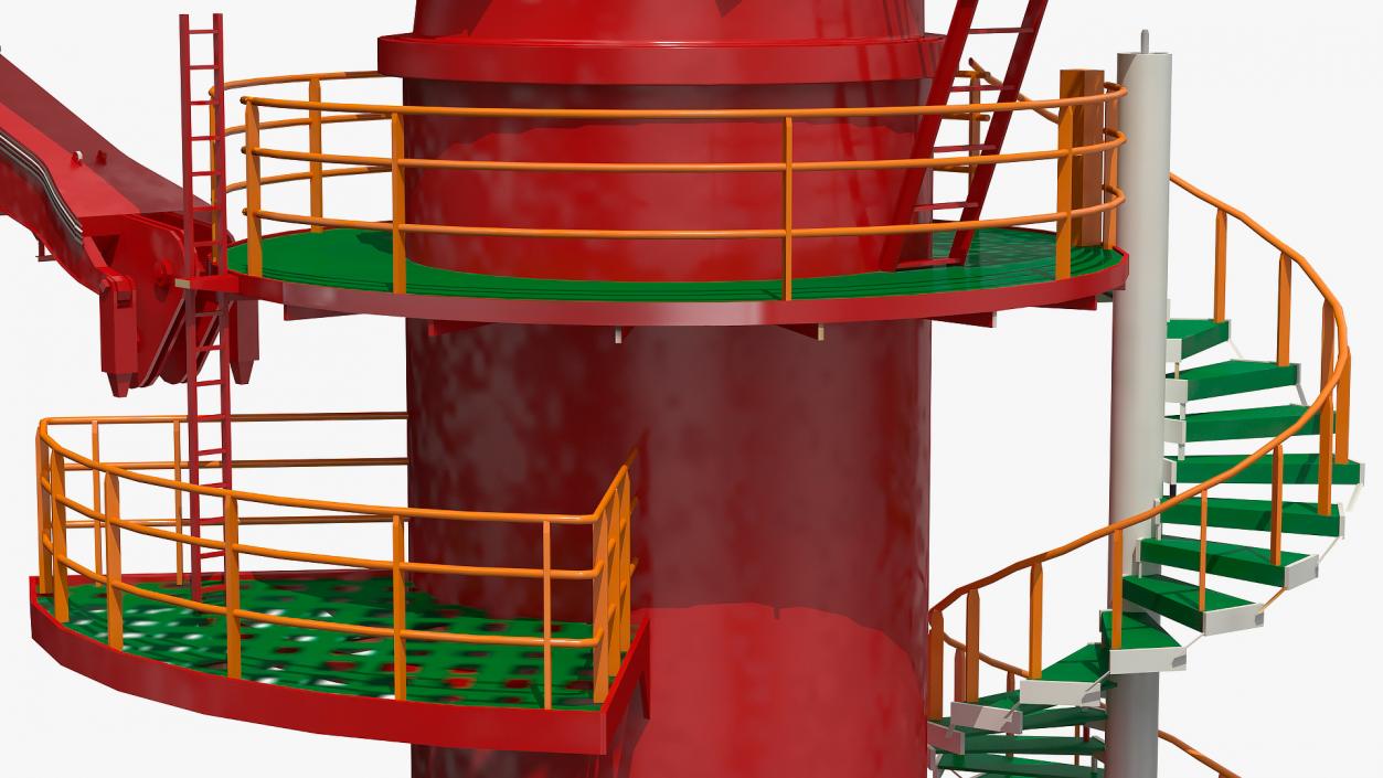 3D model Hydraulic Crane